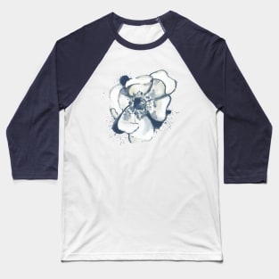 Blue Fleur Baseball T-Shirt